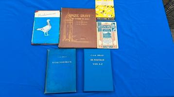 Duiven boeken 6 stuks van Spruijt beschikbaar voor biedingen