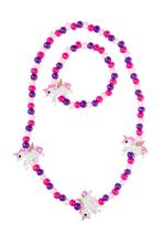 PARTIJ HOUTEN ARMBAND EN KETTING EENHOORN, ., Nieuw, Ophalen of Verzenden, .