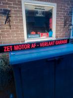 lichtbak ,  zet motor af verlaat garage, Ophalen, Gebruikt, Lichtbak of (neon) lamp