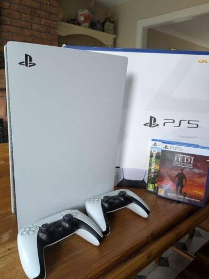 Playstation 5, Spelcomputers en Games, Spelcomputers | Sony PlayStation 5, Zo goed als nieuw, Playstation 5, Ophalen of Verzenden