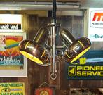 Vintage jaren 70 italiaanse design hang lamp, chrome oranje, Ophalen, Vintage design, ?, Zo goed als nieuw
