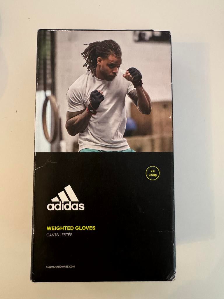 Adidas Gewichtshandschoenen 0.5kg - Nieuw in doos, Ophalen of Verzenden, Nieuw
