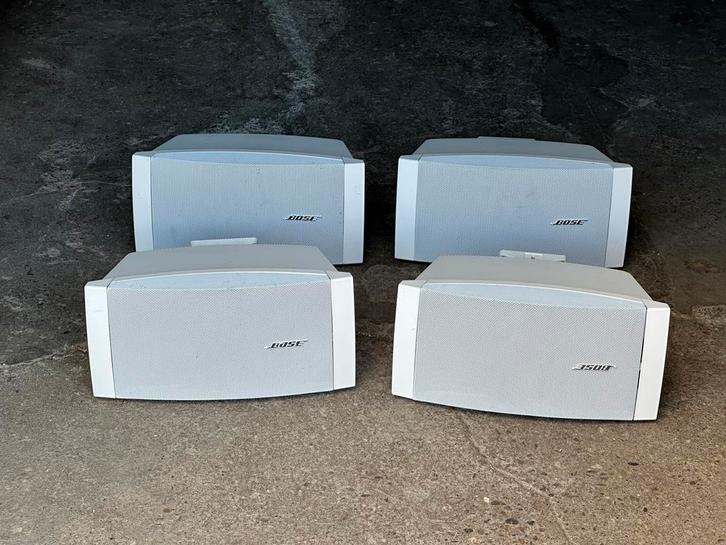 4x Bose Freespace DS100SE Speakers - 100watt 8ohm/70v/100v, Audio, Tv en Foto, Luidsprekers, Gebruikt, Front, Rear of Stereo speakers