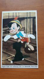 Oude Kaart Walt Disney  "Pinokkio" (1954), Verzamelen, Ansichtkaarten | Themakaarten, Ophalen of Verzenden, 1940 tot 1960, Gelopen