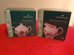 Nieuw Suikerpot Melkkan Kerst Wedgwood Windsor Christmas AH, Ophalen of Verzenden, Nieuw, Wedgwood