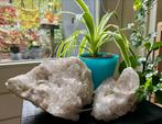 Groot rookkwarts & bergkristal cluster bijzonder en krachtig, Ophalen, Mineraal