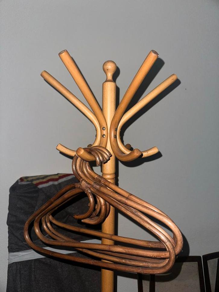 Vintage Houten Kapstok, Huis en Inrichting, Woonaccessoires | Kapstokken, Gebruikt, Staande kapstok, 150 tot 200 cm, Hout, Ophalen