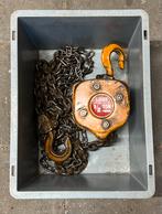 kettingtakel van 0,5 ton van het merk Linda., Doe-het-zelf en Verbouw, Lieren en Takels, Ophalen of Verzenden, Gebruikt