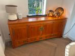 Houten vintage aziatische dressoir met deuren en lades, Gebruikt, 150 tot 200 cm, Ophalen of Verzenden, Met lade(s)
