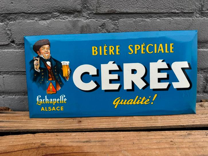 Oude Ceres Bier Reclamebord, Antiek en Kunst, Antiek | Wandborden en Tegels, Ophalen of Verzenden