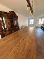 Eiken massief houten tafel, Huis en Inrichting, Tafels | Eettafels, 200 cm of meer, 100 tot 150 cm, Gebruikt, Rechthoekig