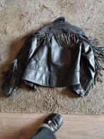 leren chopper jas met franjes, Ophalen of Verzenden, Tweedehands, Heren, Jas | leer