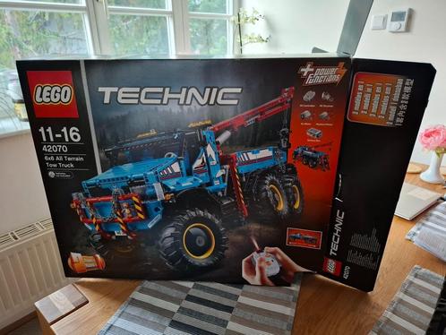 LEGO Technic 42070 6x6 All Terrain Tow Truck, Kinderen en Baby's, Speelgoed | Duplo en Lego, Zo goed als nieuw, Lego, Complete set