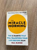 Boek The Miracle Morning, Ophalen of Verzenden, Zo goed als nieuw