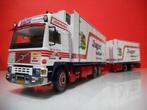 WSI VOLVO F12 MELLEMA / JAGER NIEUW AMSTERDAM 01-4643, Hobby en Vrije tijd, Modelauto's | 1:50, Ophalen of Verzenden, Nieuw, Bus of Vrachtwagen
