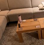 2x massief eiken salontafel, Ophalen, Zo goed als nieuw