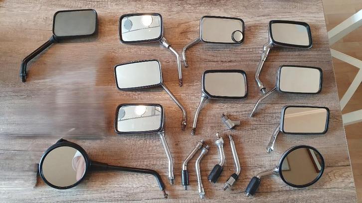 Spiegels, partij, Motoren, Onderdelen | Merk-onafhankelijk, Gebruikt, Ophalen of Verzenden