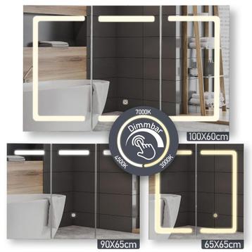Spiegelkast met LED-verlichting Badkamer Spiegel LED NIEUW   beschikbaar voor biedingen