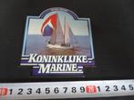 sticker leger marine zeilschip hr ms urania, Ophalen, Zo goed als nieuw