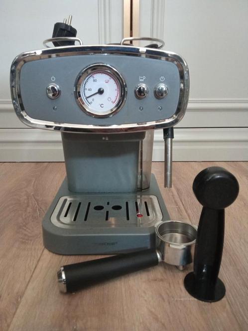 Espresso Cappuccino machine, Italiaans design, compact, Witgoed en Apparatuur, Koffiezetapparaten, Zo goed als nieuw, Gemalen koffie