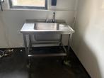Horeca wastafel, Huis en Inrichting, Keuken | Keukenelementen, Ophalen, Gebruikt, 50 tot 100 cm, Minder dan 100 cm