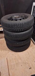 4 winterbanden op stalen velg Snowtrac 3, Ophalen