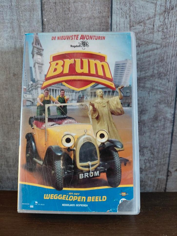 Brum en het Weggelopen beeld videoband., Cd's en Dvd's, VHS | Kinderen en Jeugd, Gebruikt, Kinderprogramma's en -films, Alle leeftijden