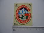 sticker GROSSGLOCKNER Alpenstrasse auto reizen camper retro, Verzenden