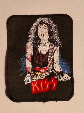 Kiss Glamrock vintage kleding patch band rock embleem  beschikbaar voor biedingen