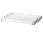 Ikea Komplement 4 uitschuifbare planken incl rails 50x35 cm, Ophalen, 50 tot 100 cm, Zo goed als nieuw, Minder dan 100 cm