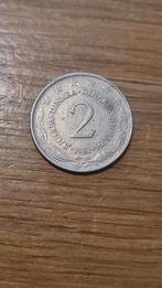 Joegoslavië - 2 Dinar 1981, Verzenden, Joegoslavië, Losse munt