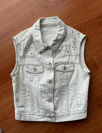 Mooie spijker gilet/ bodywarmer jasje dames maat S. Moet weg beschikbaar voor biedingen