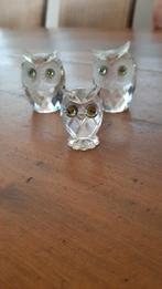 Swarovski uilen, Verzamelen, Swarovski, Ophalen of Verzenden, Zo goed als nieuw, Figuurtje
