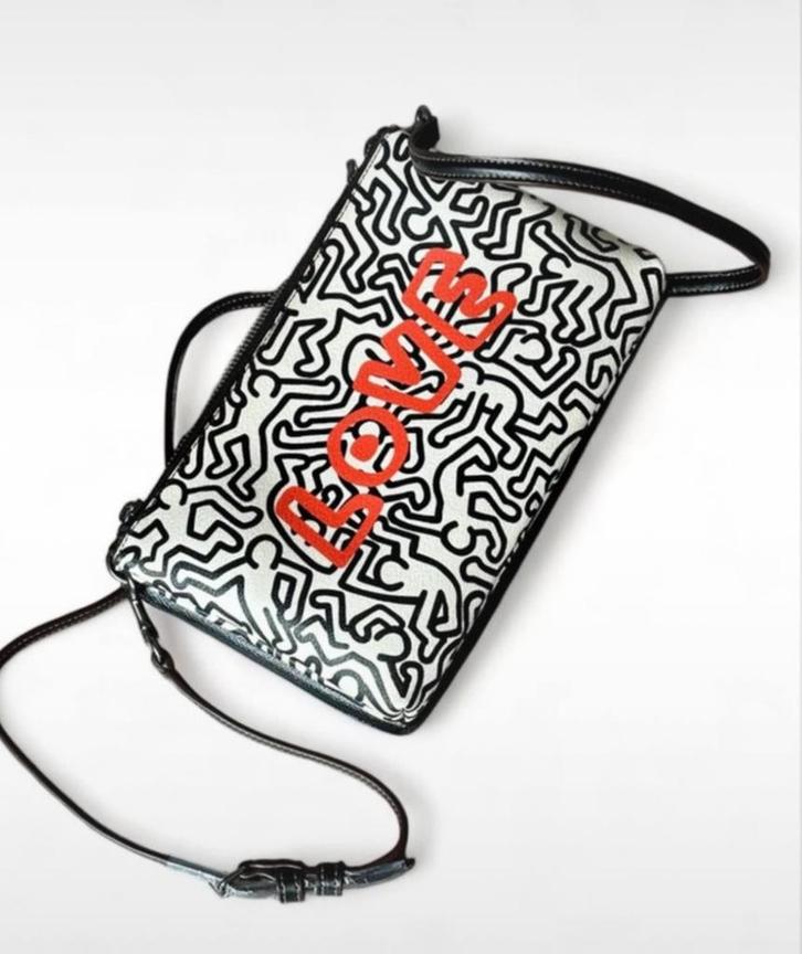 Keith Haring X Coach Handtas - Nieuw!, Sieraden, Tassen en Uiterlijk, Tassen | Damestassen, Nieuw, Handtas, Zwart, Ophalen of Verzenden