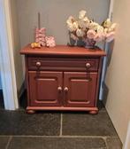 **kastje super mooi eikenhouten opgeknapt vintage**, Eikenhout, Zo goed als nieuw, 25 tot 50 cm, 50 tot 100 cm