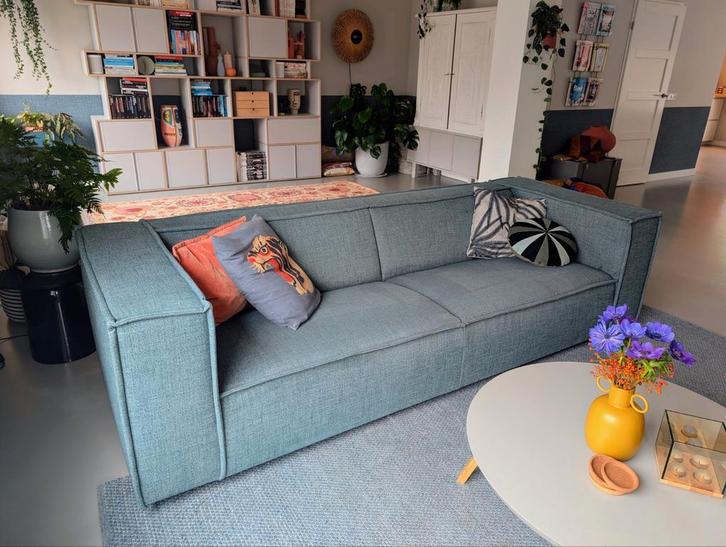 4zits bank BySidde, model Sommer. kleur groen., Huis en Inrichting, Complete inboedels, Ophalen