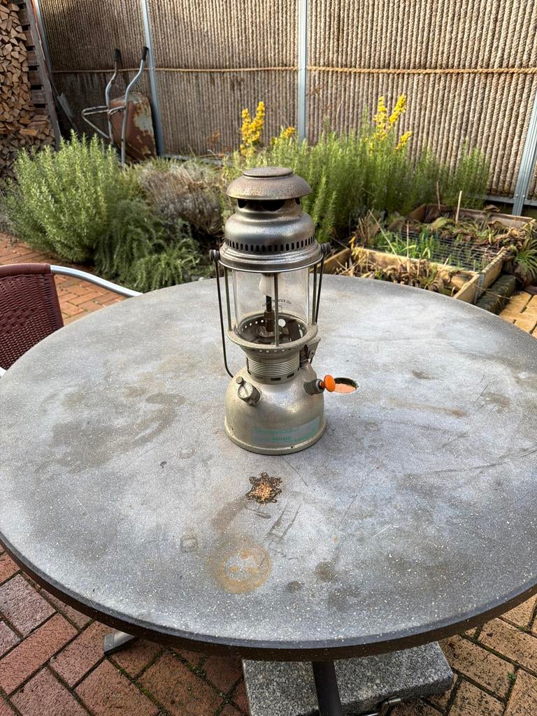 Vintage Hipolito H-502 Petroleumlamp (Petromax), Ophalen of Verzenden, Landmacht