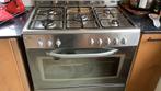 6 pits gasfornuis met oven 90 cm breed, Gebruikt, 60 cm of meer, Grill, Ophalen of Verzenden