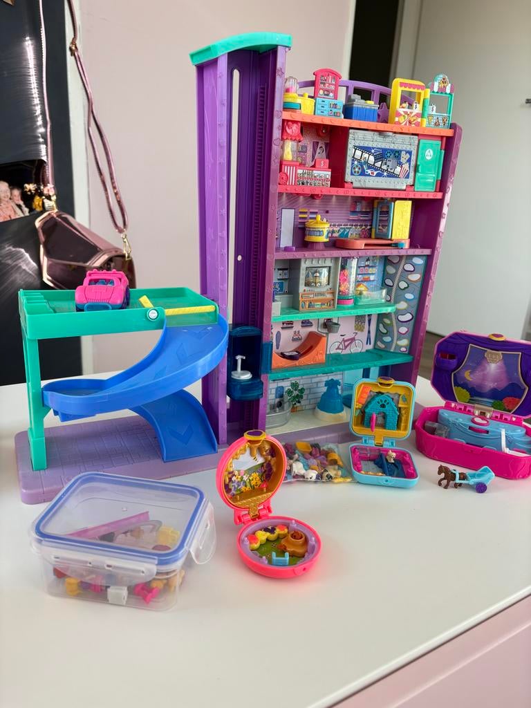 Grote Polly Pocket Verzameling, Verzamelen, Ophalen, Gebruikt