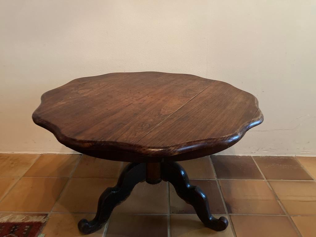 Mahonie houten tafel, Antiek en Kunst, Antiek | Meubels | Tafels, Ophalen