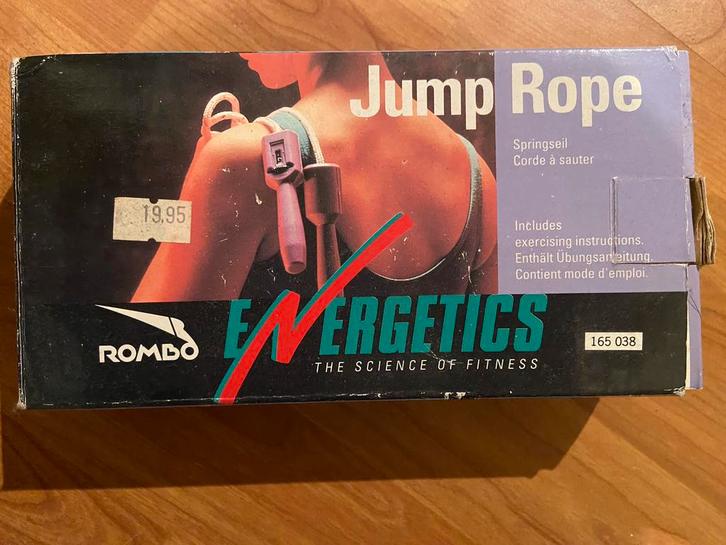 Splinternieuw Springtouw merk Energetics nog nieuw in doos, Sport en Fitness, Springtouwen, Nieuw, Ophalen of Verzenden