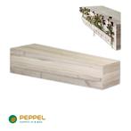 uitvaartkist met bloemenhandgrepen  massief populierenhout, Ophalen of Verzenden, Nieuw