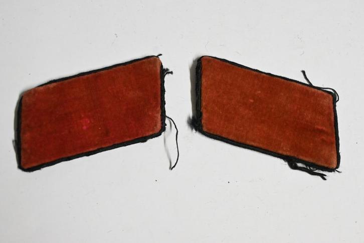 duitse feuerwehr kraagspiegels wo2, Verzamelen, Militaria | Tweede Wereldoorlog, Overige soorten, Embleem of Badge, Duitsland