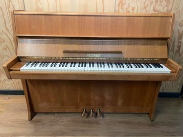 Petrof piano 112cm 1981 incl transport & garantie beschikbaar voor biedingen