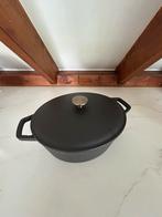 Zware gietijzeren braadpan, Ophalen, Zo goed als nieuw, Gietijzer, Koekenpan of Braadpan