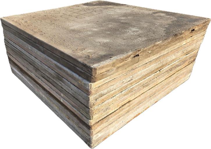 14 Steenschotten 145 x 148 x 4.5 cm - nr: D70, Tuin en Terras, Palen, Balken en Planken, Gebruikt, Overige typen, Minder dan 180 cm