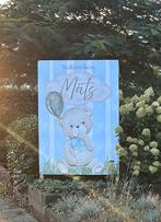 Geboortebord Mats - Gratis af te halen!, Ophalen, Gebruikt, Geboortebord