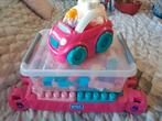 Mega Bloks Bouwstenen met Auto en speeltafel, Ophalen of Verzenden, Gebruikt, Megabloks