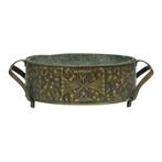 Antieke Art Nouveau Messing Jardinière Plantenbak, Antiek en Kunst, Antiek | Koper en Brons, Ophalen of Verzenden, Koper