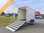 Twins Gesloten enkelasser met achterklep, voorraad!, Auto diversen, Aanhangers en Bagagewagens, Nieuw